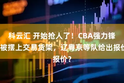 科云汇 开始抢人了！CBA强力锋线被摆上交易货架，辽粤京等队给出报价？